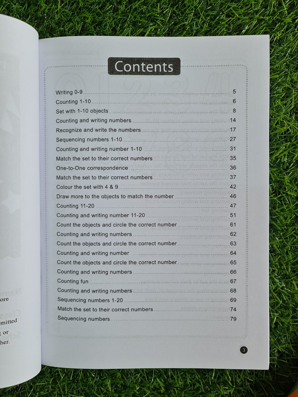 Preschool Maths Workbook - Trọn bộ 3 cuốn