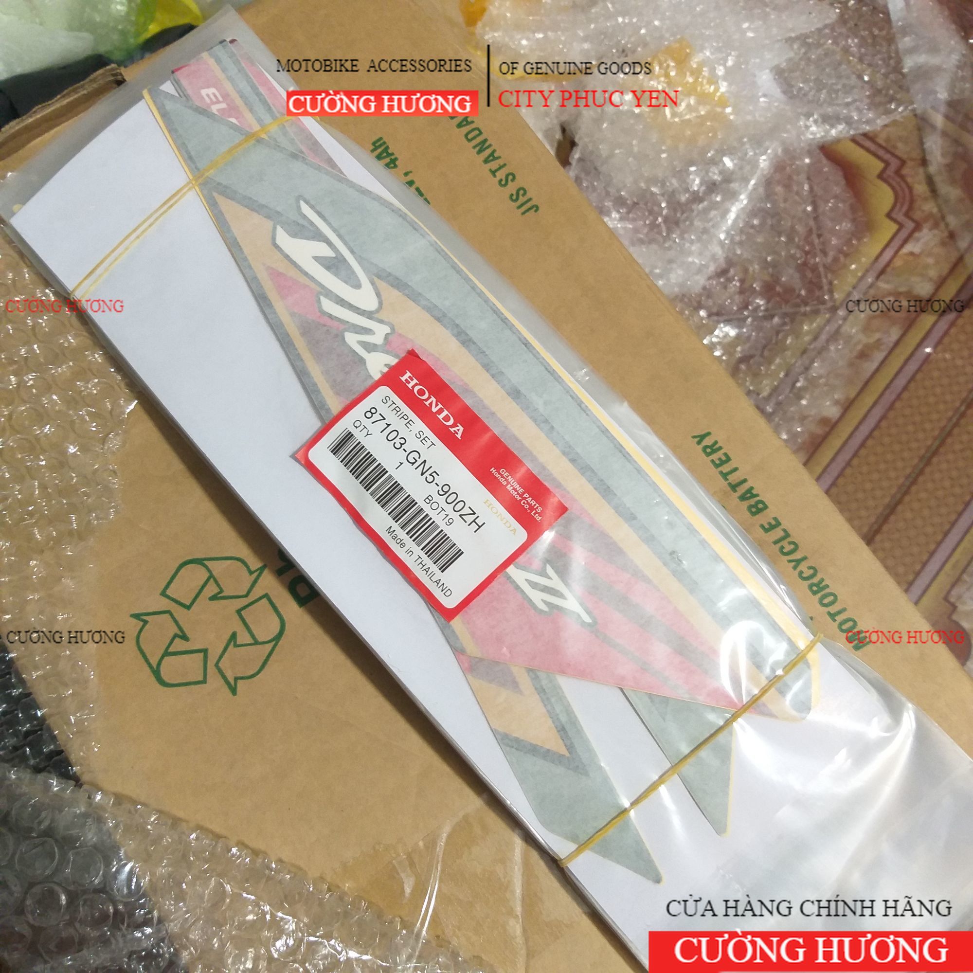 Tem xe DREAM thái lửa zin hàng chính hãng honda