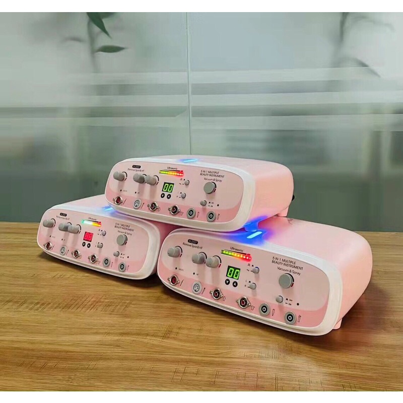 Máy chăm sóc da đa năng 5in1 cho spa