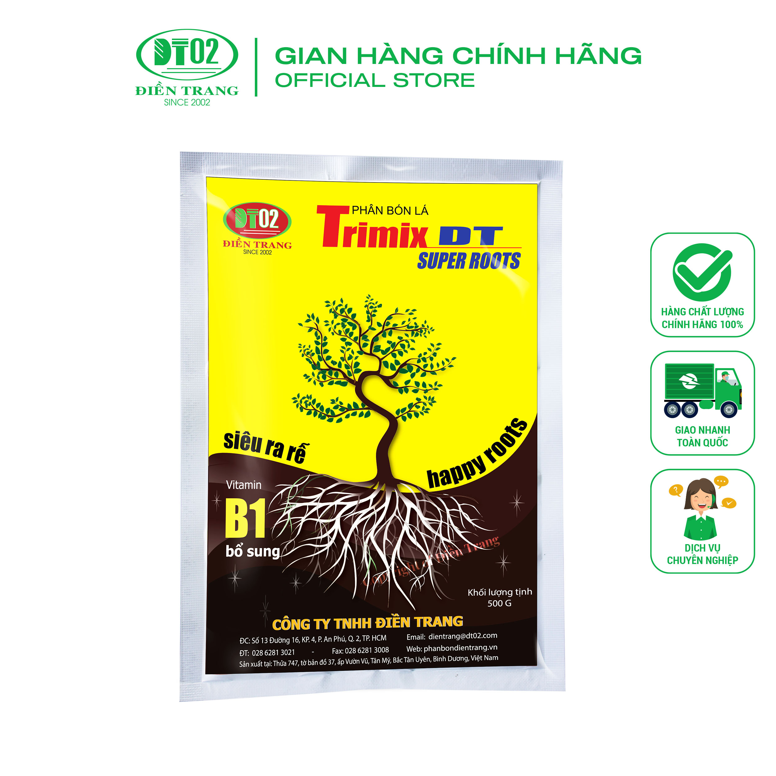 COMBO 2 siêu kích rễ 500g tặng men vi sinh