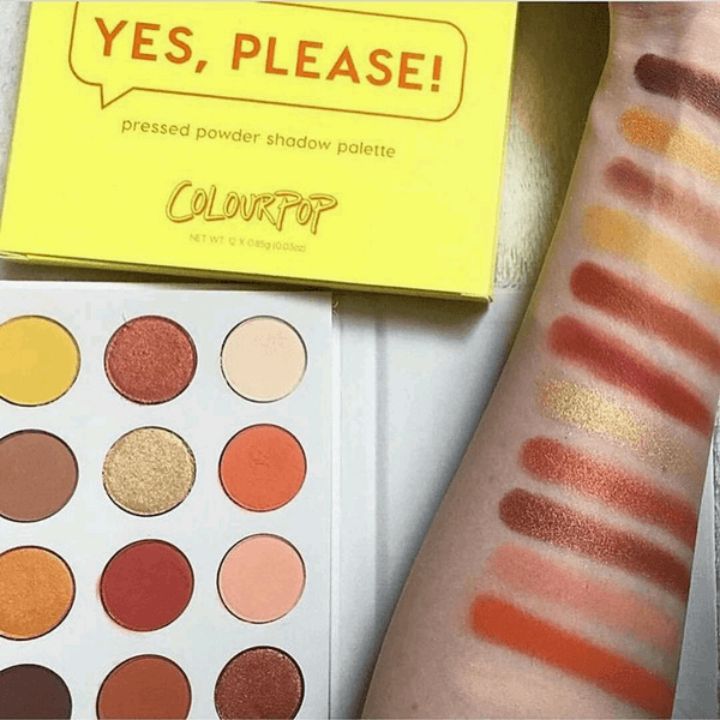Bảng màu mắt Colourpop Yes Please! Eyeshadow Palette 12 ô