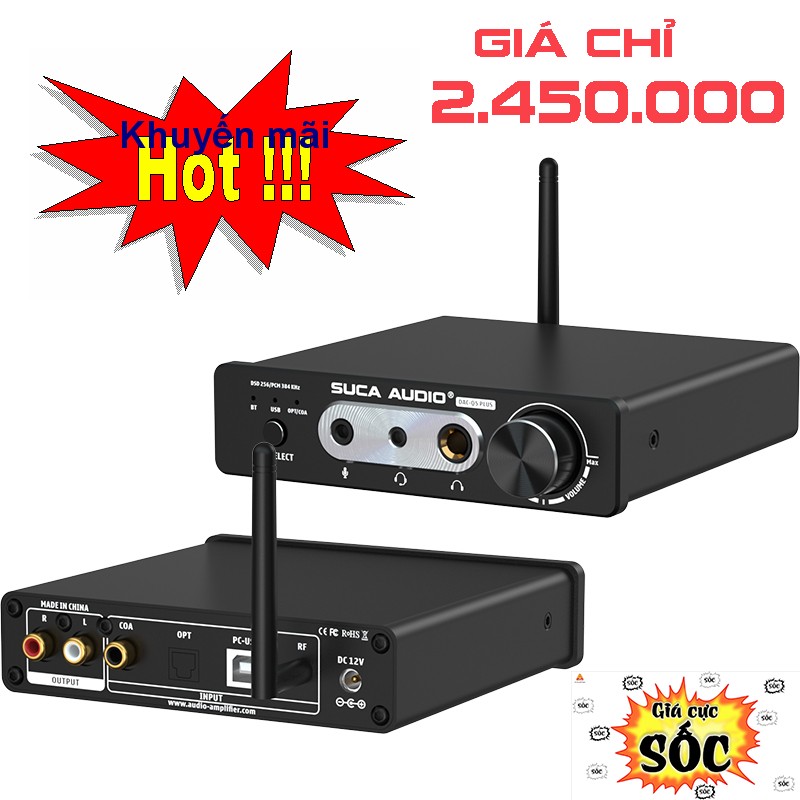 Giải mã suca audio q5 plus 32 bit - hàng chính hãng