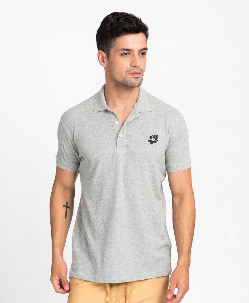 "Polo Thêu Màu Xám M2 "