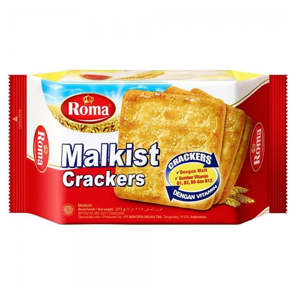 Bánh Quy Giòn đường Roma Malkist Crackers