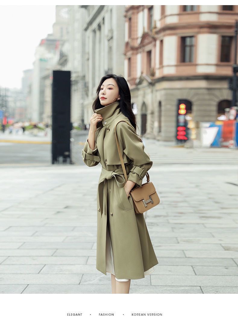ÁO KHOÁC KAKI DÁNG DÀI CAO CẤP