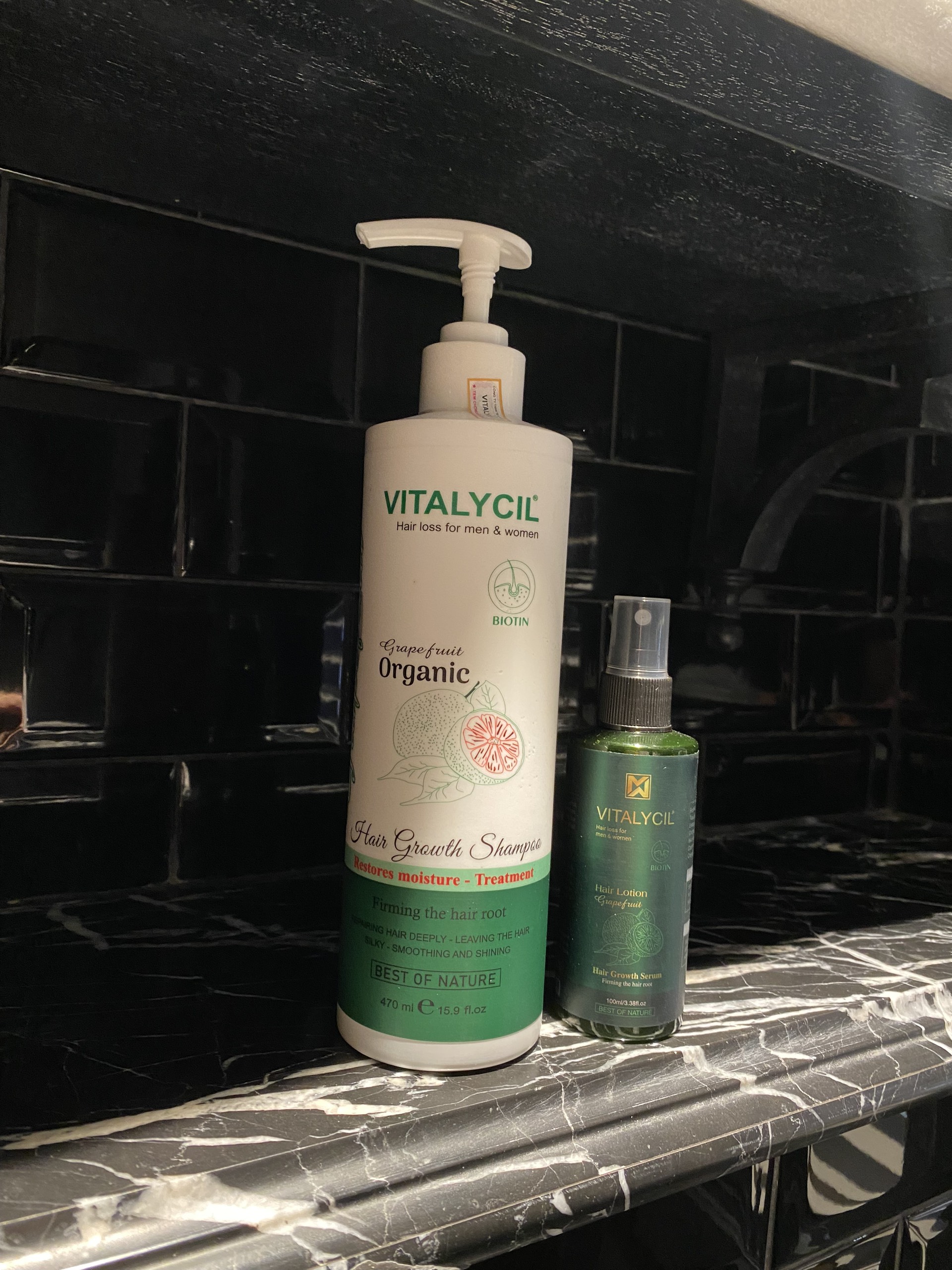 Xịt bưởi chống rụng, kích mọc tóc Vitalycil 100ML