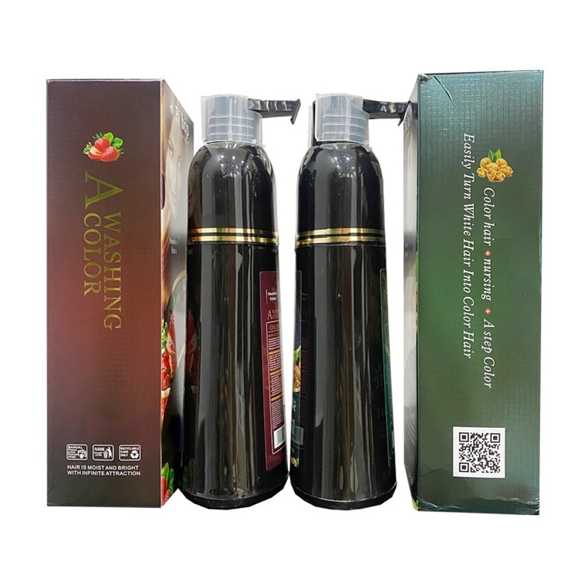 Dầu gội phủ bạc Bi Bop 500ML
