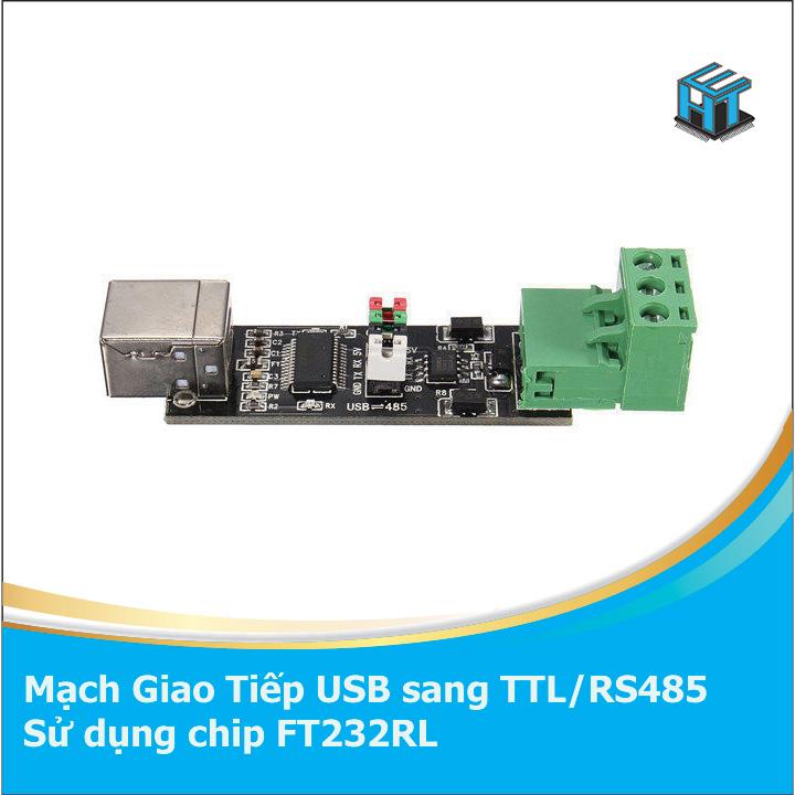 Mạch giao tiếp usb sang ttl - rs485 ft232rl