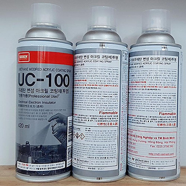 UC-100 Urethane Modified Acrylic Coating Spray