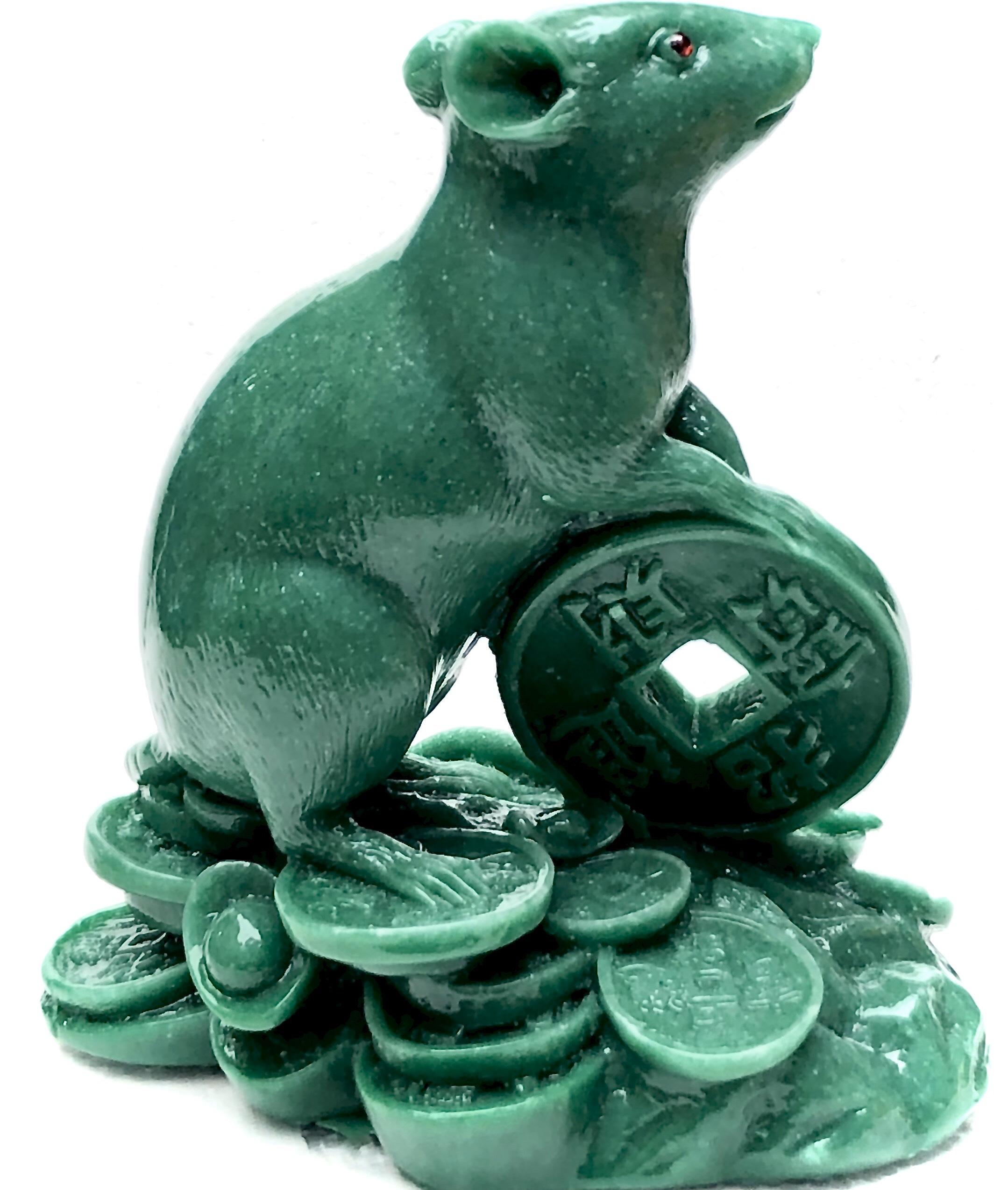 Chuột thần tài 17 cm để bàn