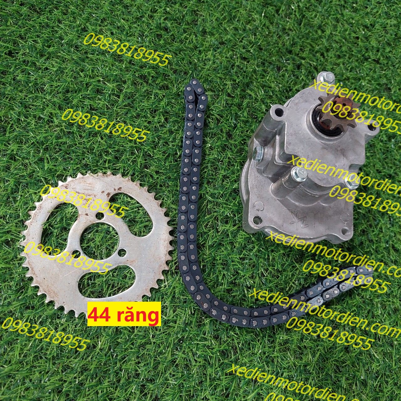 Giảm tốc động cơ máy cắt cỏ máy 4 thì chuông lớn