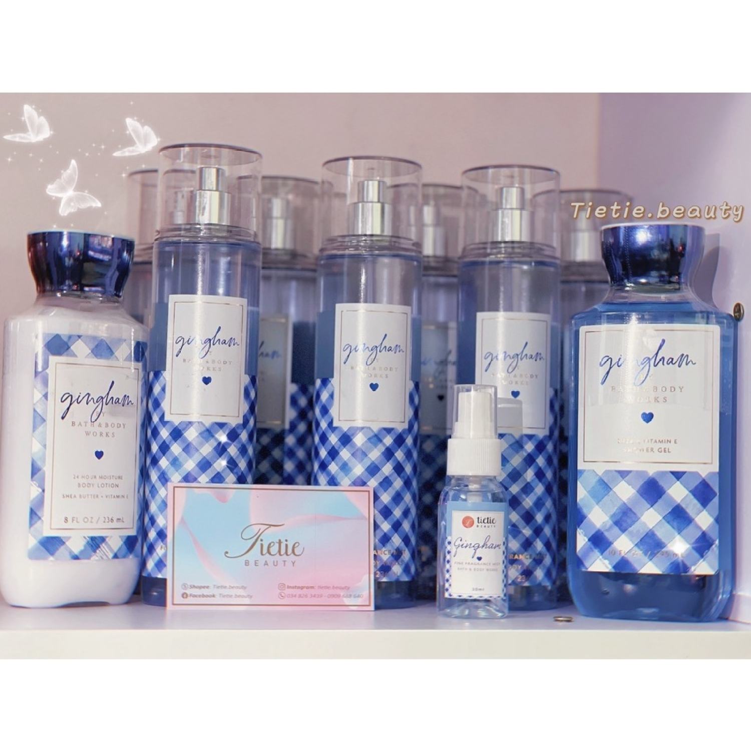 Gingham - Dòng sản phẩm Sữa Tắm, Lotion