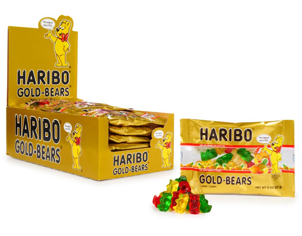 Kẹo dẻo Haribo Gold bears/ cola 30 g nhập khẩu đức