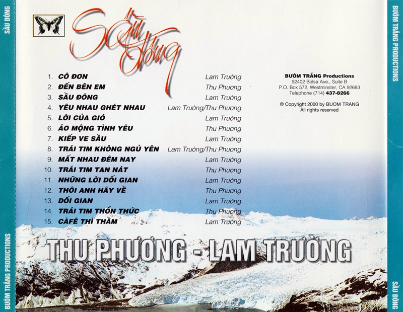 bộ 6 đĩa cd nhạc Thu Phương 1 (phôi đĩa nhật)