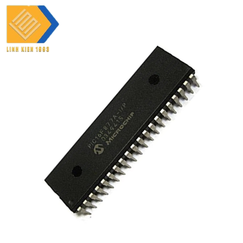 PIC16F877A-I/PT, DIP40 8-Bit PIC16F Microcontroller, 20MHz