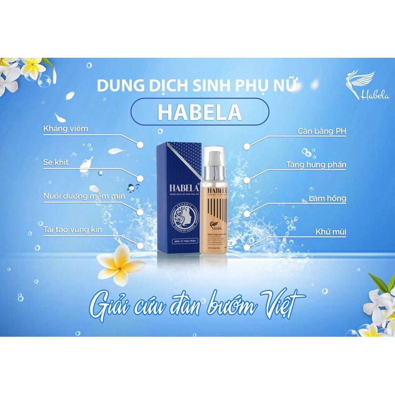 Dung Dịch Vệ Sinh Làm Hồng HaBeLa 90ML