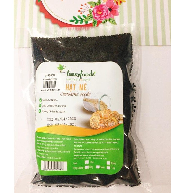 Mè đen [ CAO CẤP ] Hạt mè đen 1kg