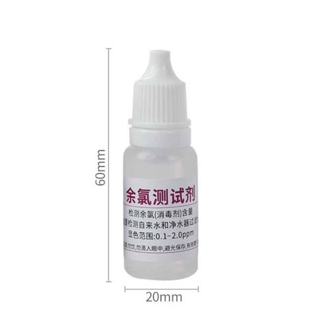 Dung Dịch Thử Clo Dư Trong Nước Máy - Lọ Test Dung Dịch 10Ml