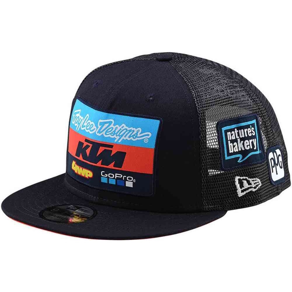 Ready Stock Troy Lee Design NE KTM GoPro Racing Team MotoGP Motorsport Unisex Men Sports Snapback Trucker Mesh Net Cap Snap Back Hat