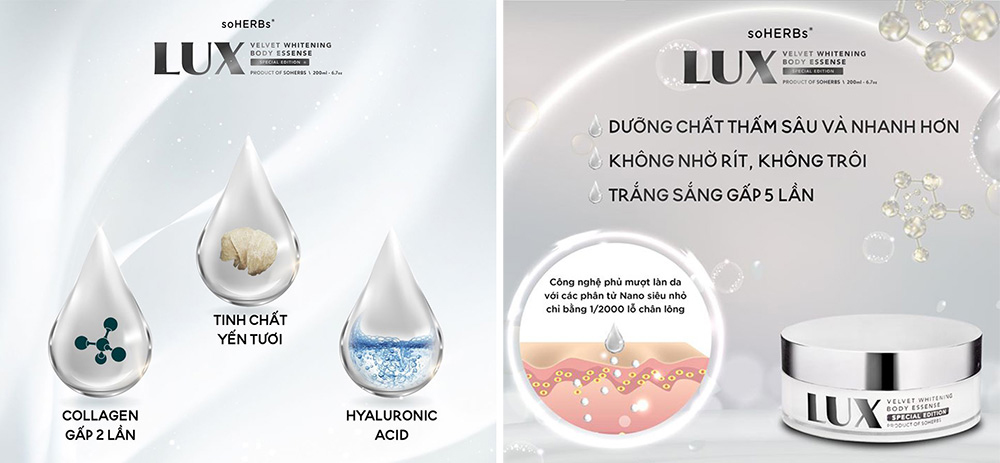 Kem Dưỡng Da Toàn Thân BODY LUX