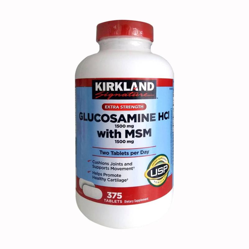 Bổ Xương Khớp Glucosamine 375 Viên - Hãng Kirkland Usa cao cấp