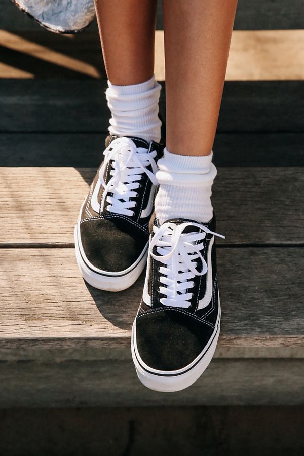 Giày Vans Old Skool Chính Hãng - Vans OS Classic Black White - Giày Sneaker  Thể Thao Nam Nữ Unisex Vải Canvas 