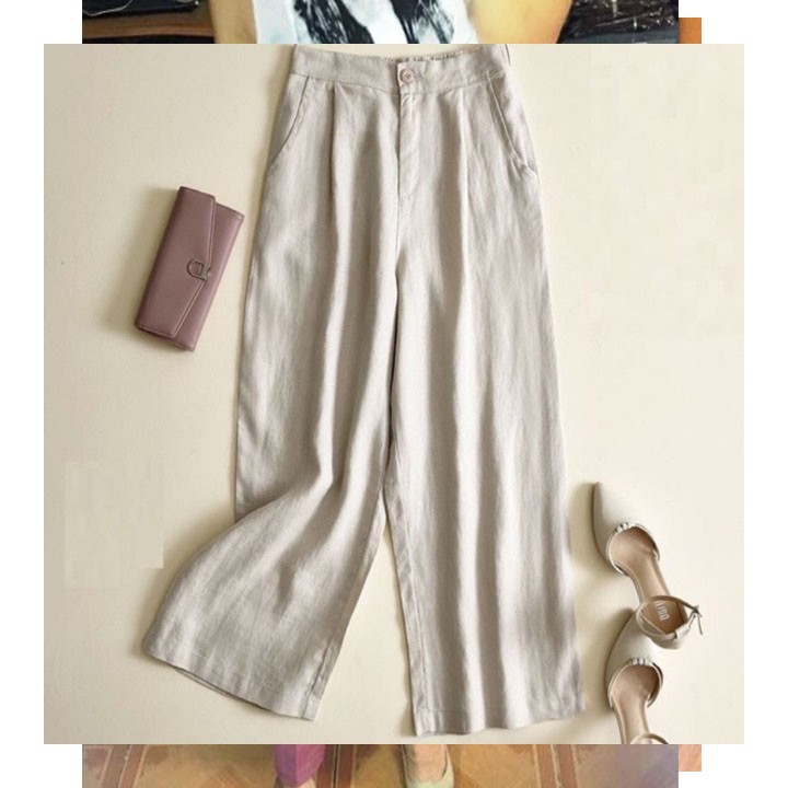 Quần đũi Nhật, ống rộng, dài