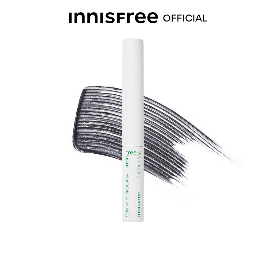 Cây chải mi siêu mảnh INNISFREE Skinny Microcara - Đen
