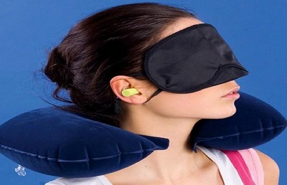 Bộ Gối Hơi, Bịt Mắt Và Bịt Tai Cao Cấp