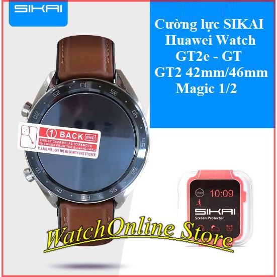 Cường lực đồng hồ huawei watch gt2e / gt / gt2/ magic sikai