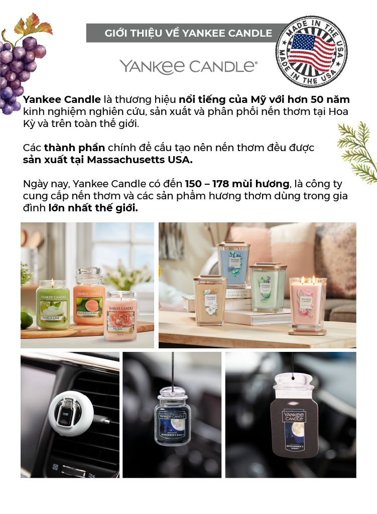 Giấy Thơm Xe Yankee Candle - Ocean Air