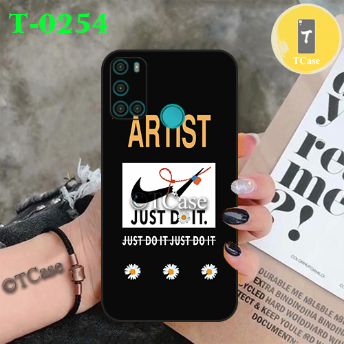 Ốp lưng Vsmart Joy 4 - Ốp dẻo đen in hình Hoa Cúc Họa Mi