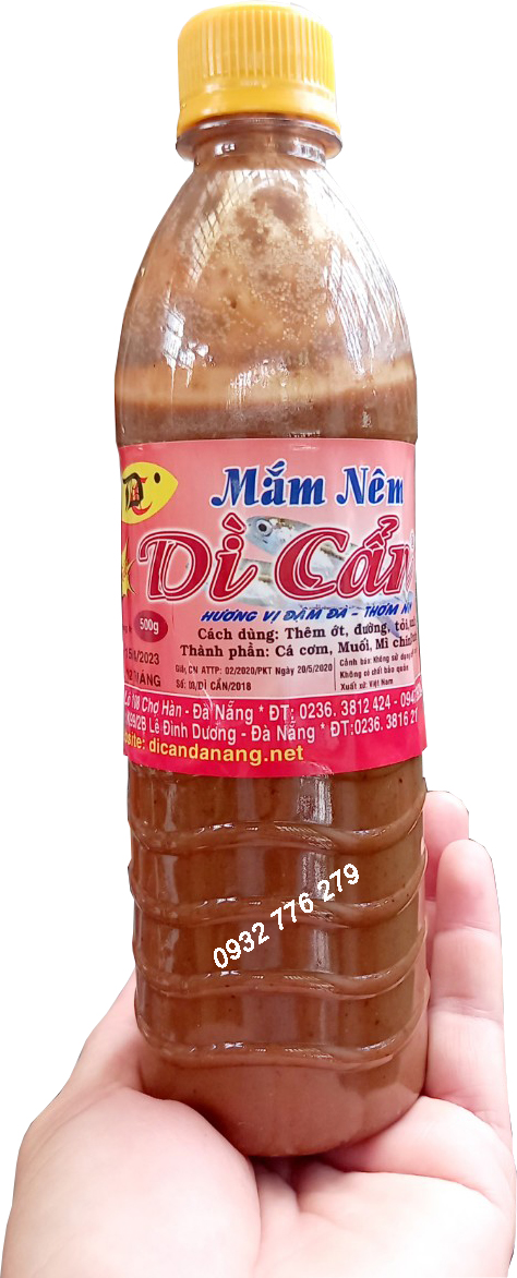Da Nang wedge fish paste-Da Nang special-bottle 500ml