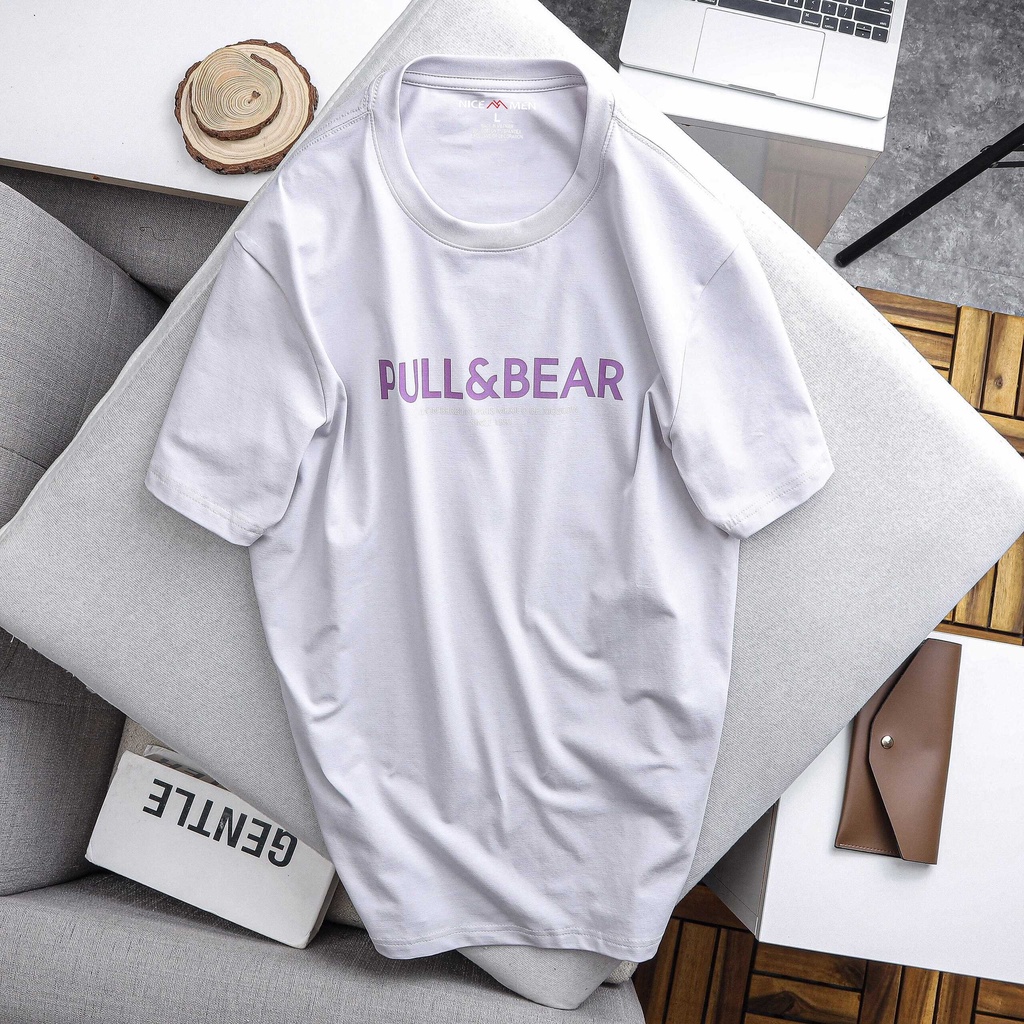 Áo Thun Unisex Form Rộng PULLBEAR, Thun Cotton 4 Chiều Co Giãn, Áo Thun Basic LocalUni - UNIPULL 1