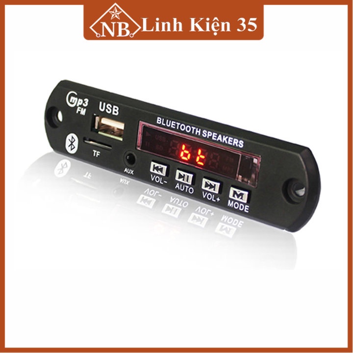 Mạch giải mã MP3 có Bluetooth 7-12VDC kèm remote