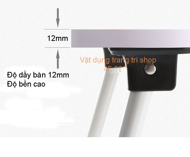 Bàn Học Gấp Gọn THông Minh Có Khe Để Ly