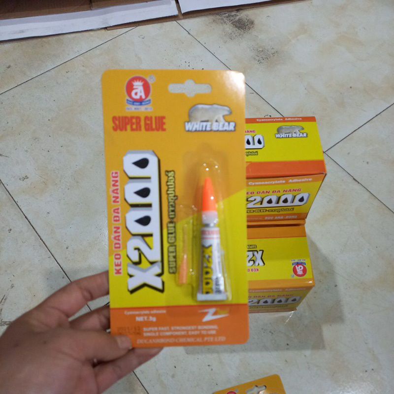 [SIÊU DÍNH] KEO DÁN ĐA NĂNG X2000 DẠNG TUÝP
