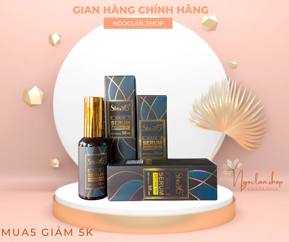 Serum tinh dầu dưỡng tóc uốn star360 50ml