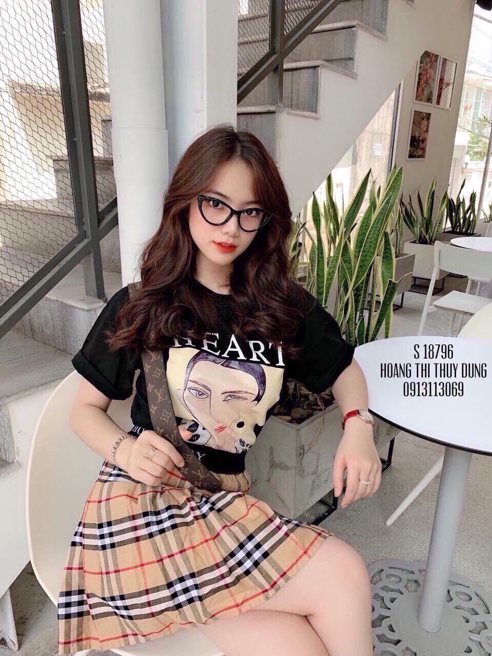 Sét váy sọc HEART siêu hót