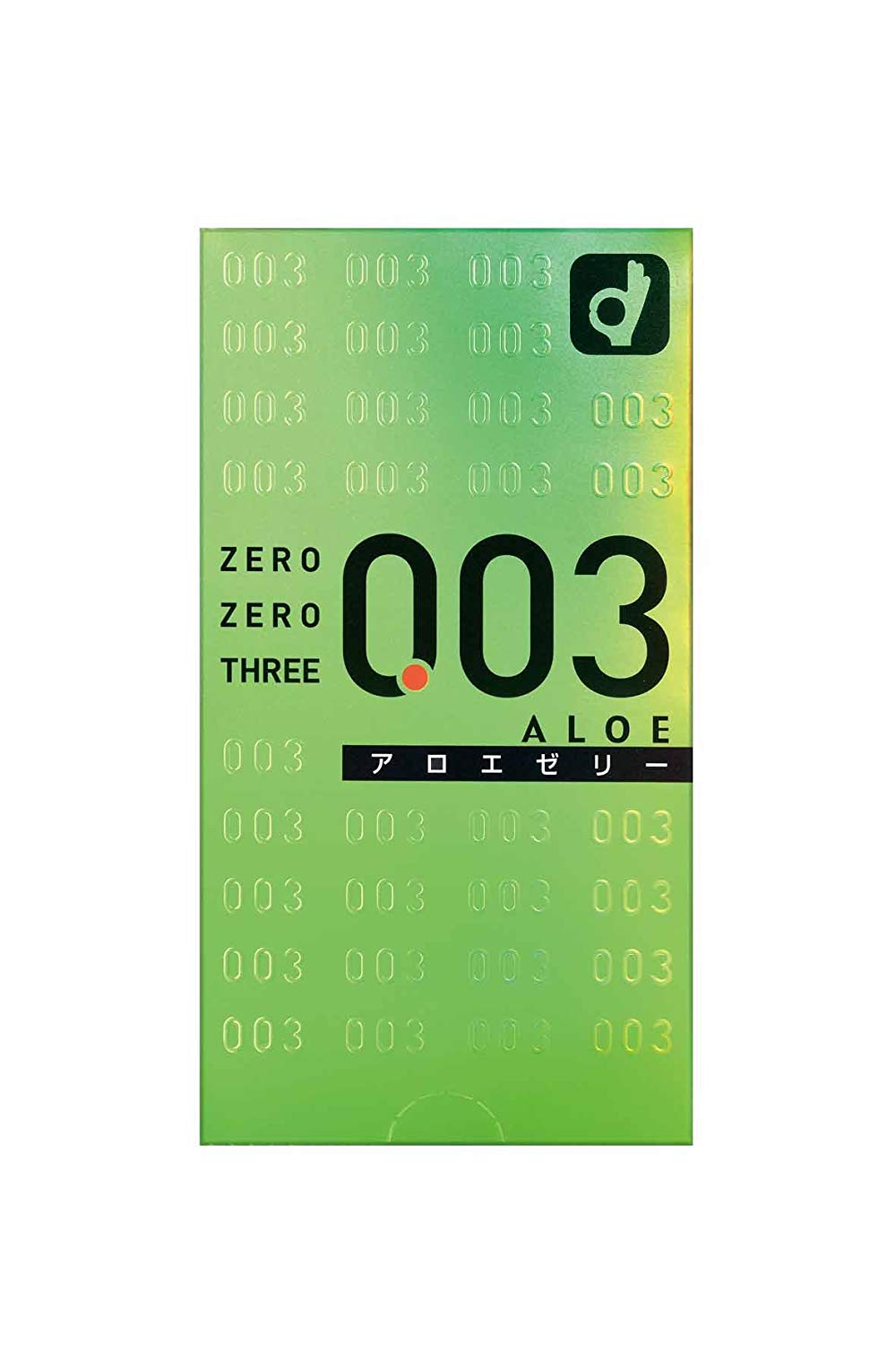 Bao Cao Su Okamoto 0.03 Aloe (Hộp 10 chiếc) - Nhật Bản