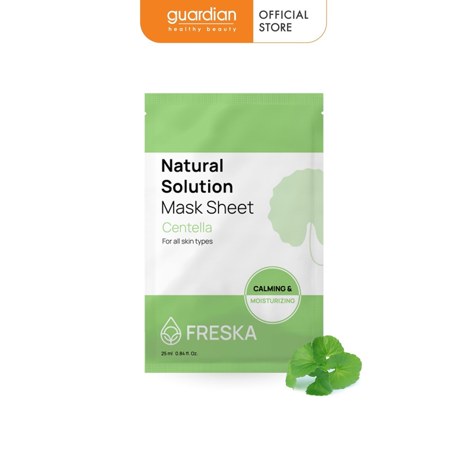 Mặt Nạ Giấy Freska Natural Solution Mask Sheet Centella 25Ml