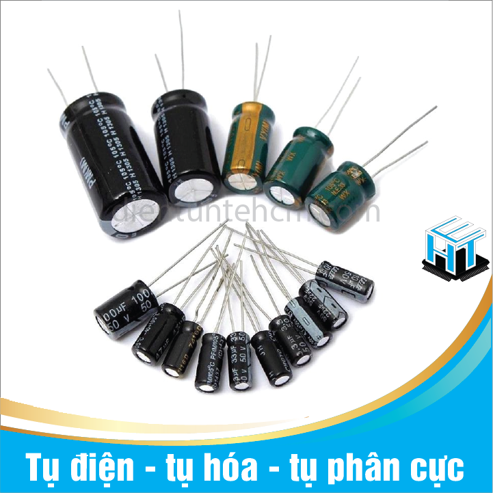 Tụ điện tụ hóa  10V nhiều loại