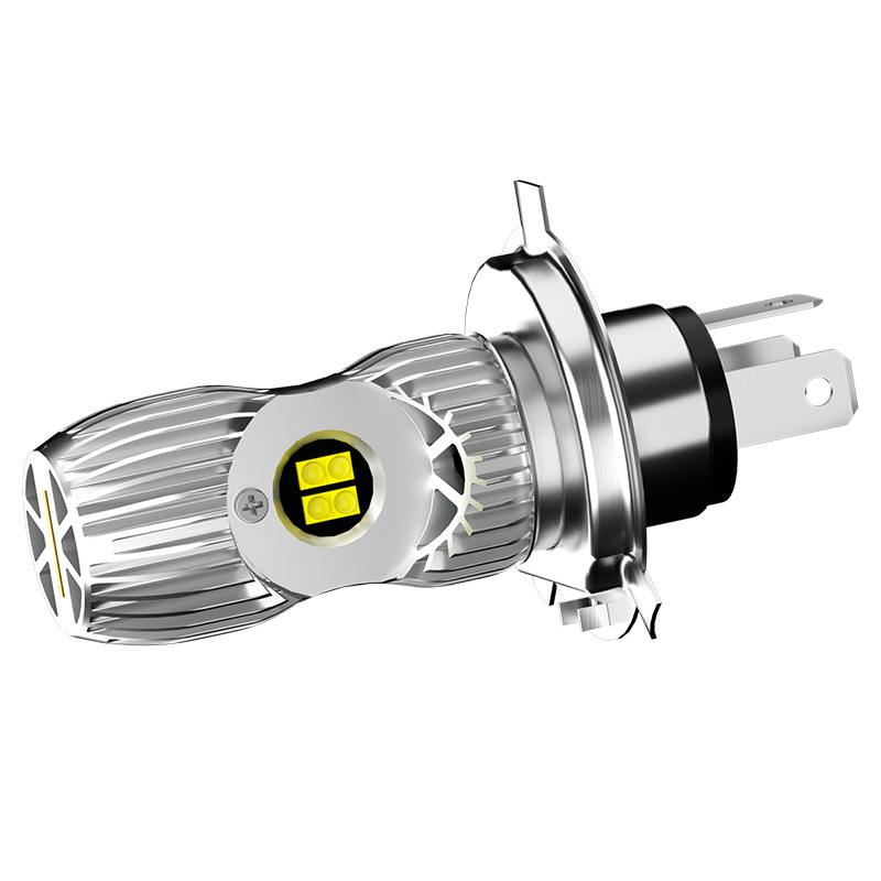Đèn pha led siêu sáng chân H4 dùng Yamaha PG1