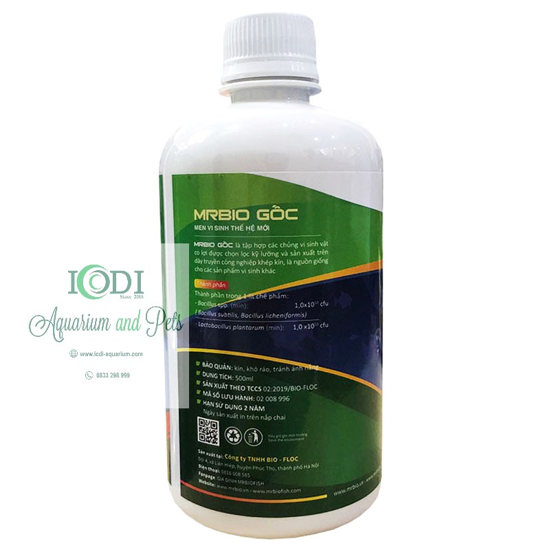Mr Bio Fish - Men vi sinh gốc xử lý nước bể cá