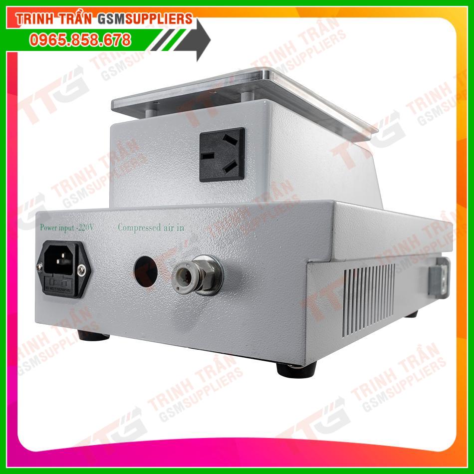 Nồi hấp mini siêu tốc kèm bàn nhiệt tách kính