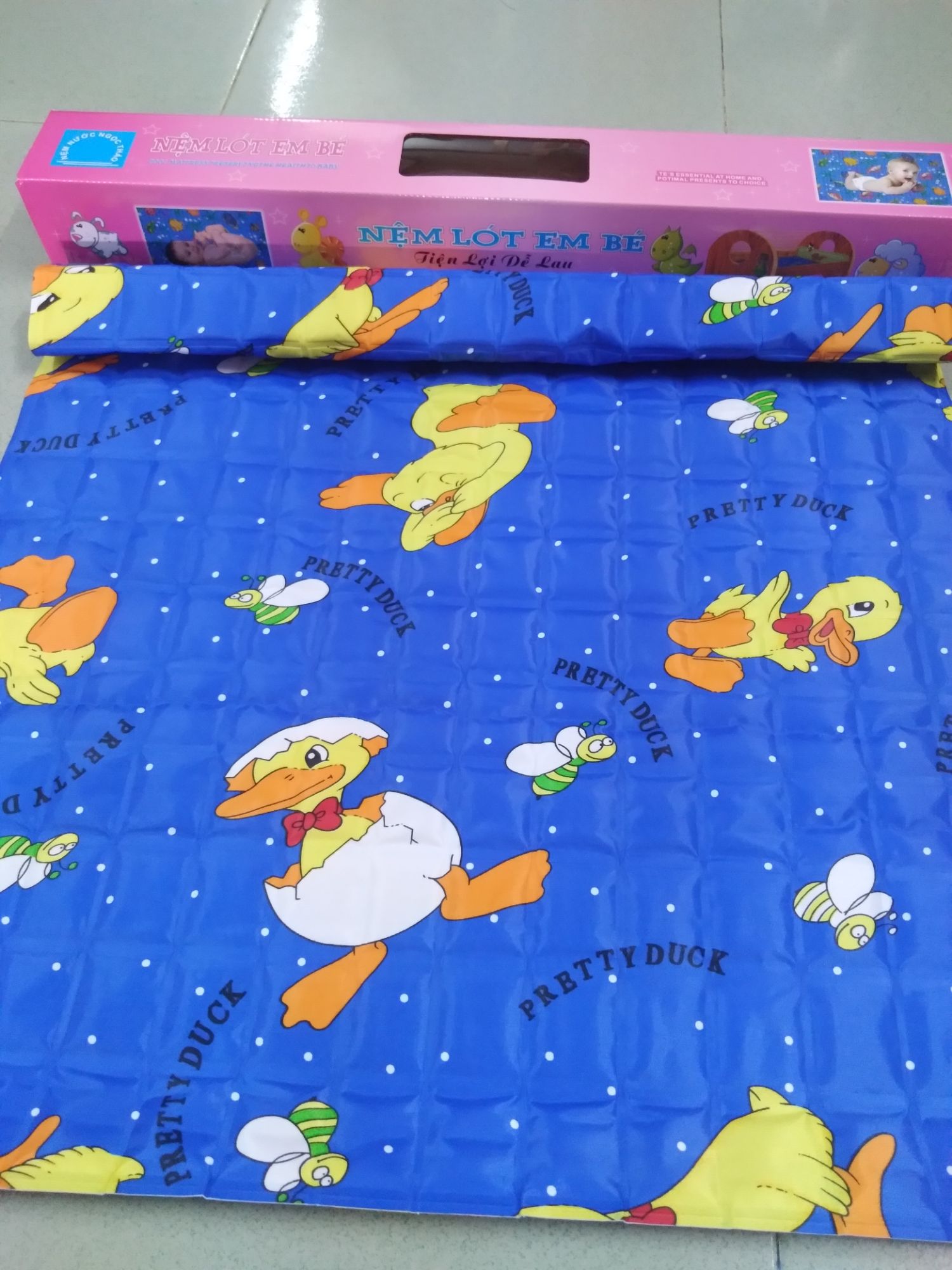Nệm Nước ngọc thảo cho bé. 60cmx90cm