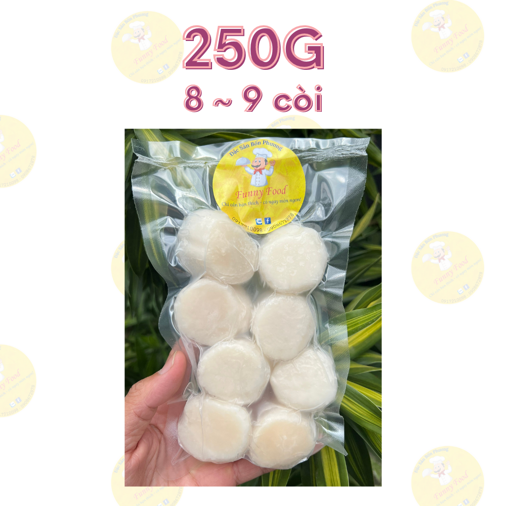 Còi sò điệp nhật size lớn – cồi sò điệp sashimi nissi – – funnyfood