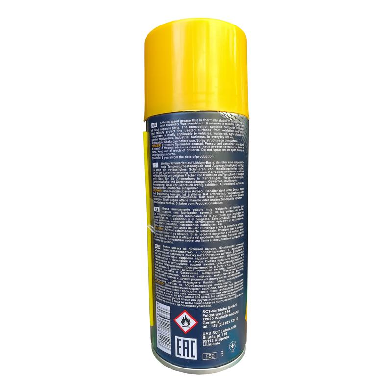DẦU NHỚT -  MỞ BÒ TRẮNG CỦA ĐỨC  MANNOL 8121 WHITE GREASE ( 450ML )