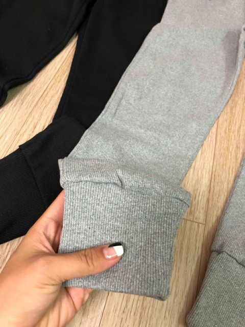 Quần Jogger nữ thun gân