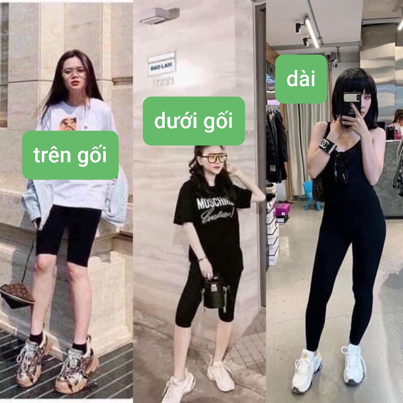 (40-83kg) Quần legging nữ thun thái RAINBOW (tag mạc như hình) ĐỦ LOẠI ĐỦ SIZE